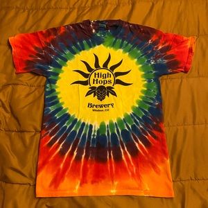 Rainbow tie dye